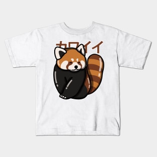 Kawaii Red Panda Kids T-Shirt